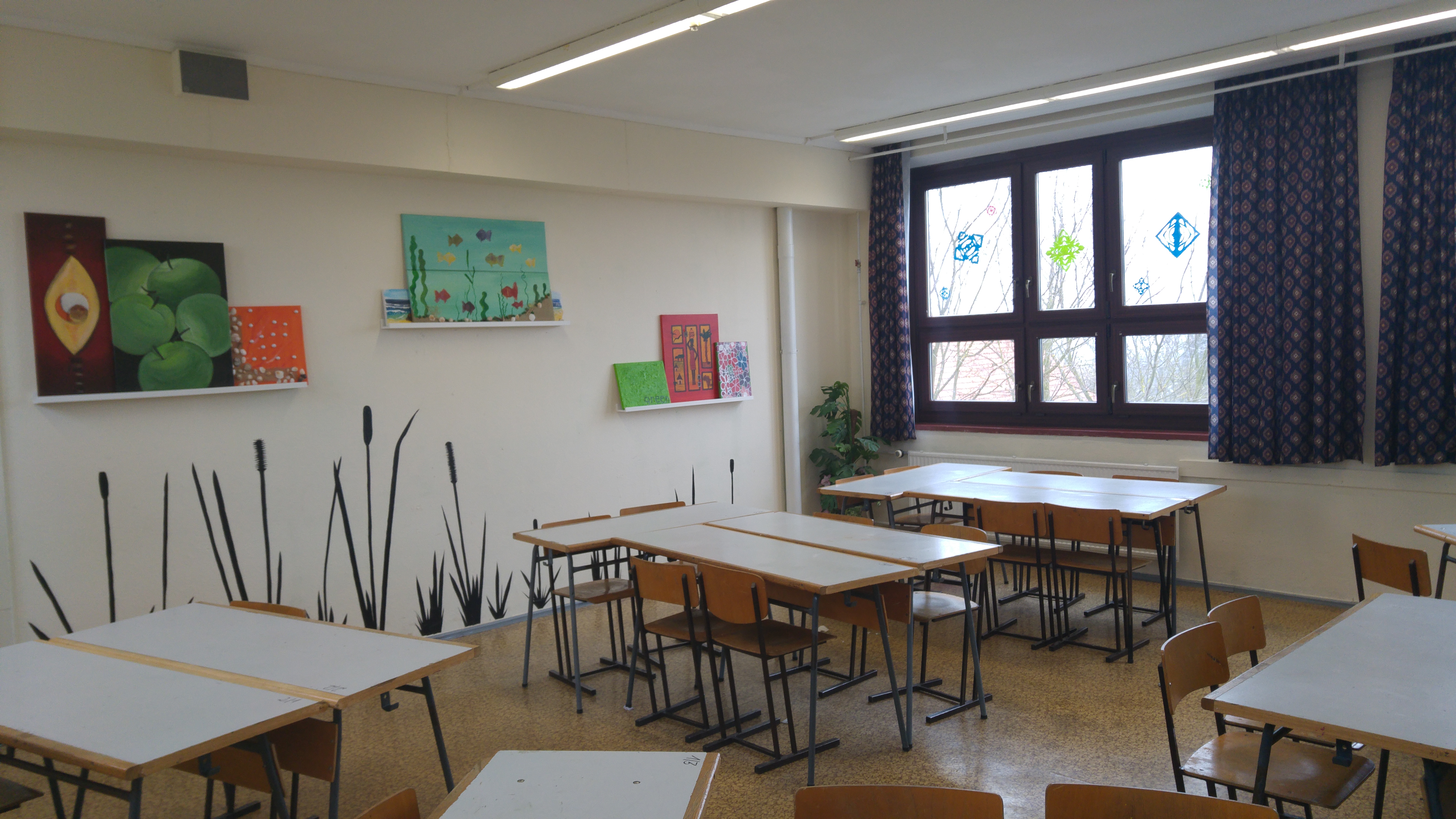 Unsere regelschule soll farbenfroh und noch einladender erstrahlen ...